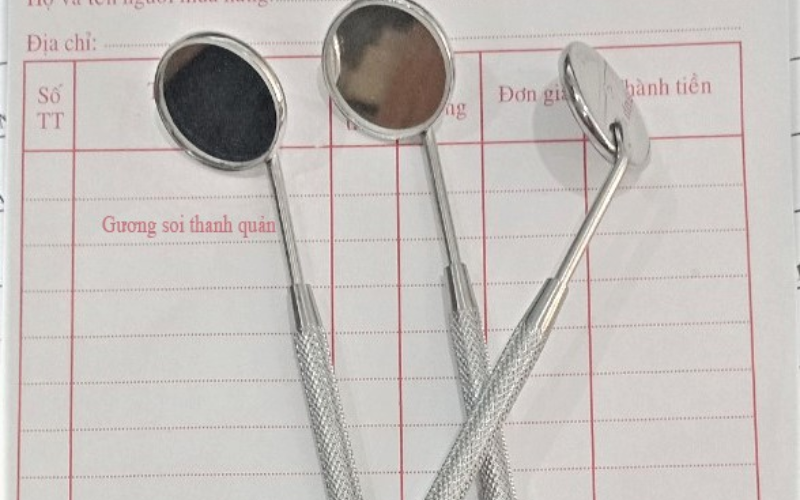 dụng cụ khám tai mũi họng gồm những gì